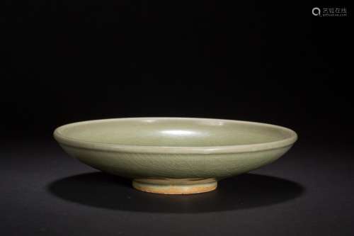 A celadon dish from Song Dynasty