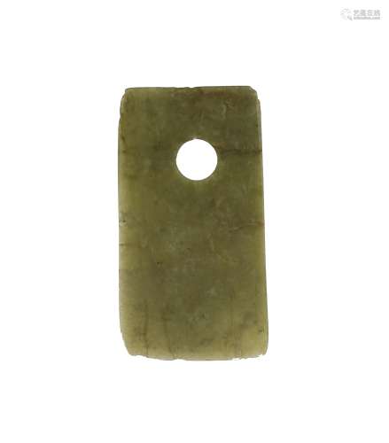 Neolithic Period-A Jade Ceremonial Axe