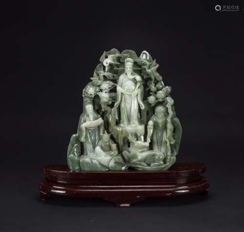 Early 20th Century- A Large Jadeite
