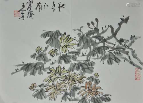 Chinese Paintings (2 pc.)