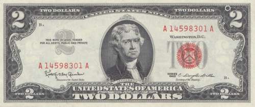 16 US Bank Notes