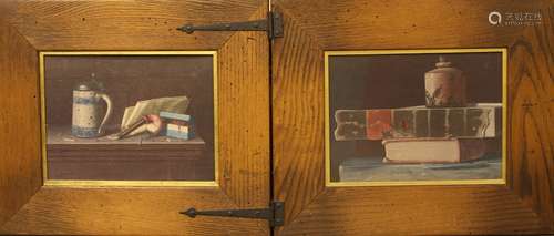 Two Framed Print Artworks