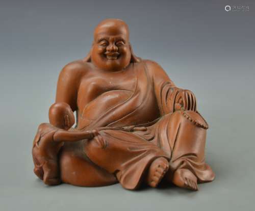 Chinese Vintage hardwood Buddha