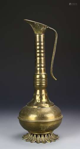 Thailand  Brass Vase