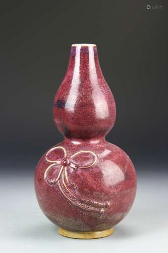 Chinese Peach Blossom Vase
