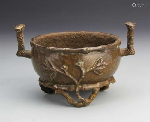 Chinese Antique Bronze Censer