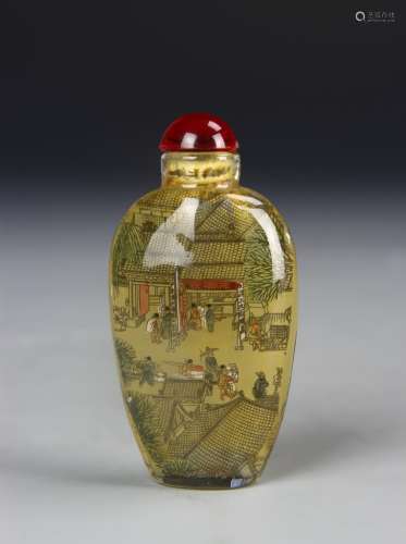 Chinese Glass Snuff Bottle