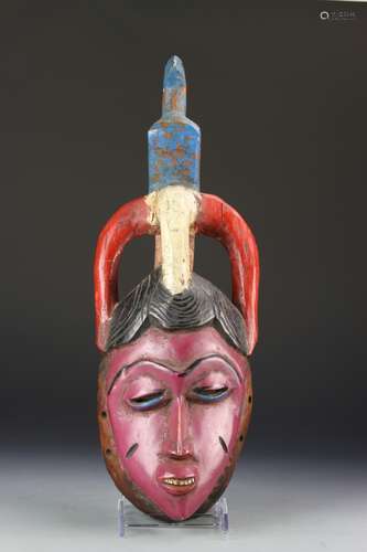 African Carved and Painted Mask