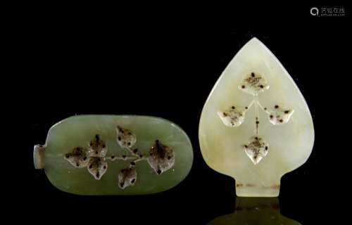 Indian Mughul Jade Pendants