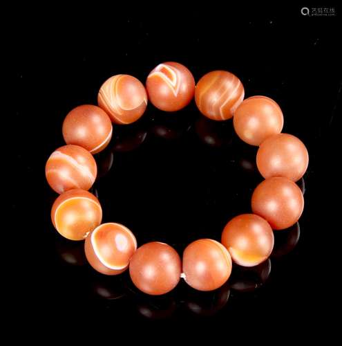 Chinese Agate Bracelet