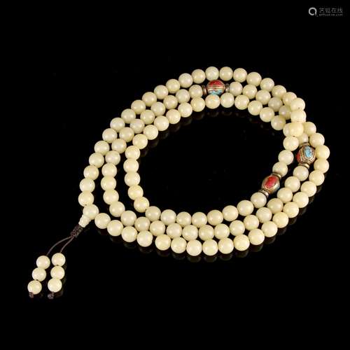 Chinese Tibetan Prayer Beads