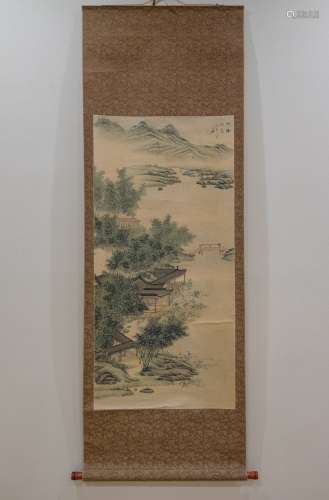Ancient Bamboo Summer Painting