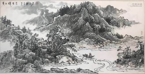 Chen Hong Contemporary China Artist of watercolor paiting.