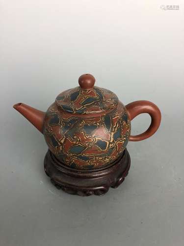 Lu qiuju Zisha tea pot