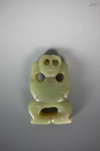 A Human Carved Jade