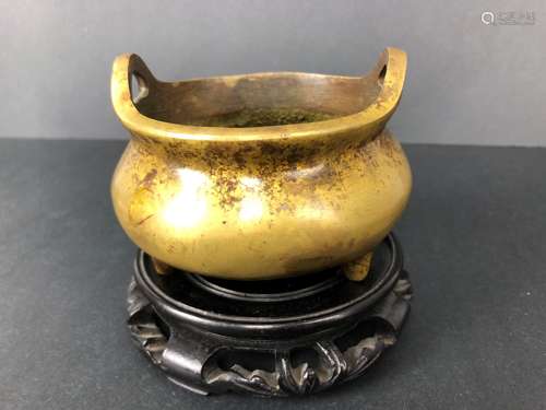 Bronze Tripod Censer