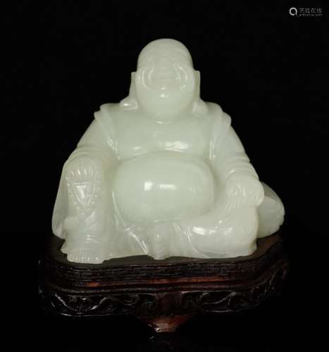 Chinese Jade Carved Buddha