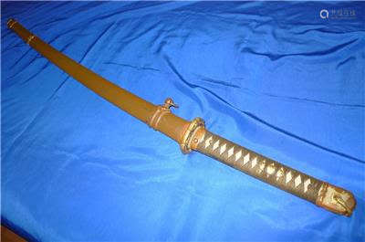 WW2 Japanese Army Samurai Officer Signed Sword