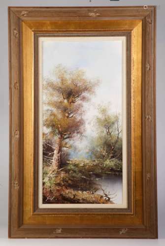 Oil on Canvas of Landscape