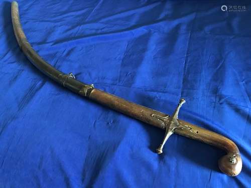 Antique Turkish Shamshir Sword.