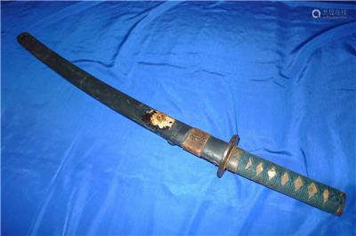 Antique Japanese Samurai Wakizashi Sword