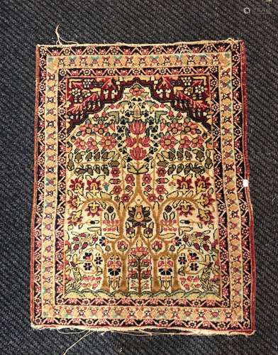 Persian Rectangular Small Rug From 