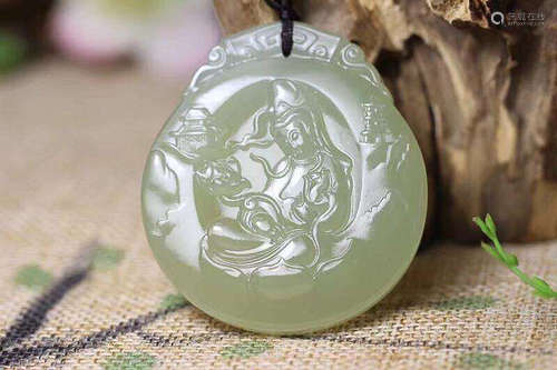 A HETIAN JADE PENDANT