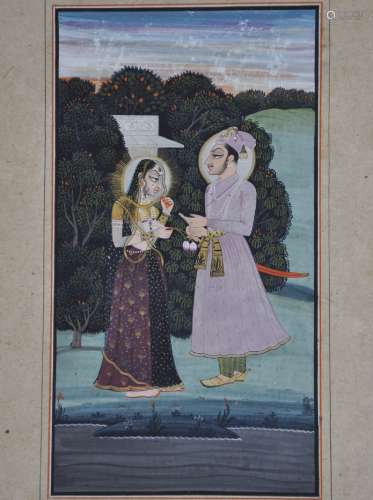 An Indian fFine Painting from the 19th Century