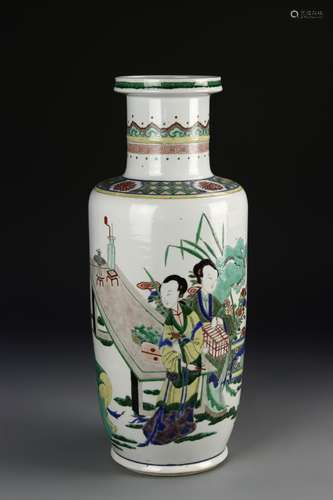 Chinese Wucai Vase