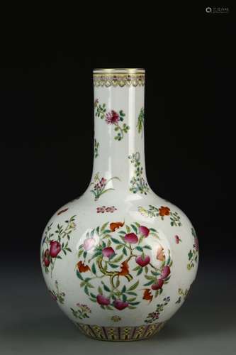 Chinese Famille Rose Vase