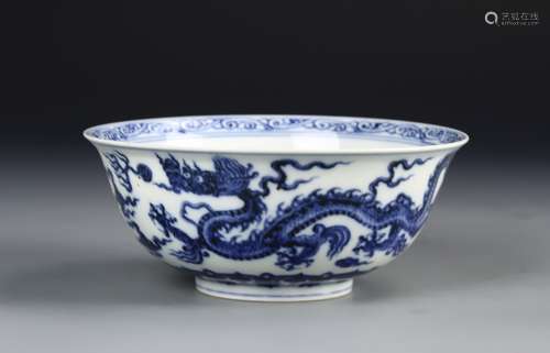 Chinese Blue And White Bowl