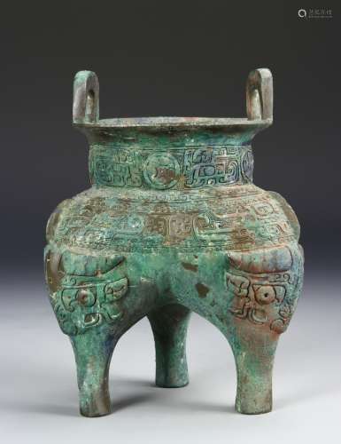 Chinese Bronze Incense Burner