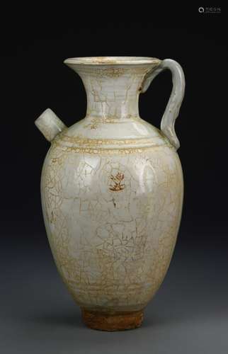 Chinese White Glazed Ewer