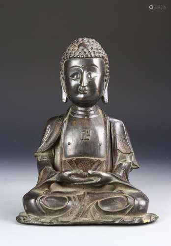 Chinese Bronze Buddha