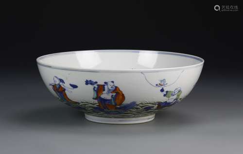 Chinese Wucai Bowl