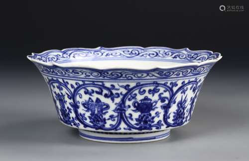 Chinese Blue And White Bowl