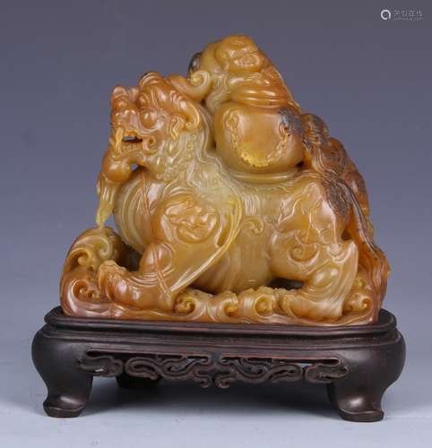 Chinese Shoushan Foo Lion