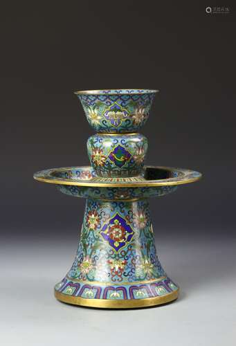 Chinese Cloisonne Vase