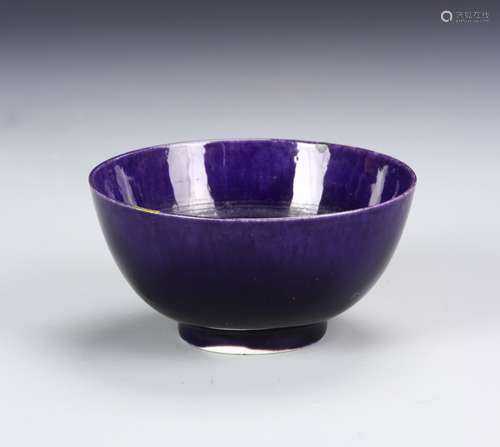 Chinese Purple Glazed Bowl