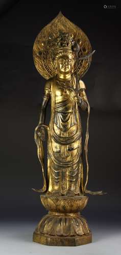 Chinese Gilt Bronze Buddha