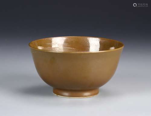 Chinese Brown Glazed Bowl