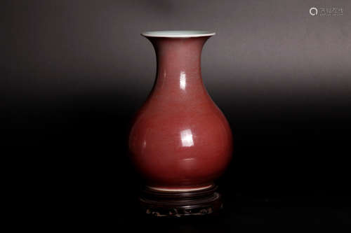 A porcelain vase