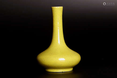 A 18c ge glaze bottle