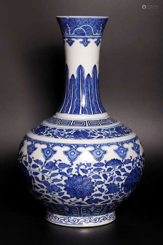 A porcelain vase