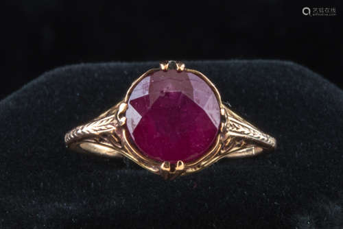 Ruby ring