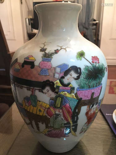 A chinese porcelain vase