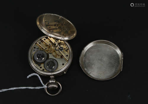 Old silver pocket watch