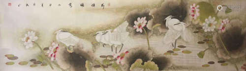 WATERCOLOR PAINTING PAPER OF ZHONGHONGSHAN SIGN