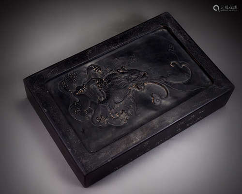 A QING DUAN INK SLAB