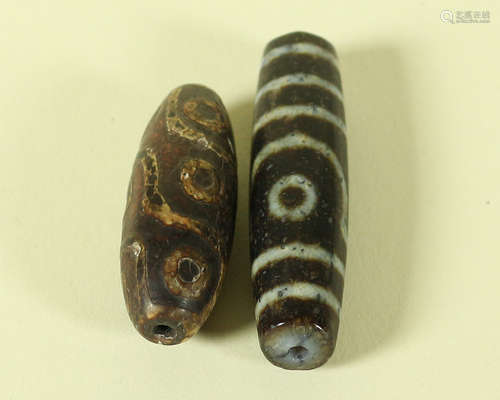 Two Dzi Beads